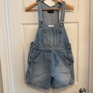 Like New Vintage Polo Jeans Co Ralph Lauren Overall Shorts